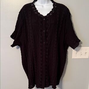 Baltic Born Black Button-Down Shirt